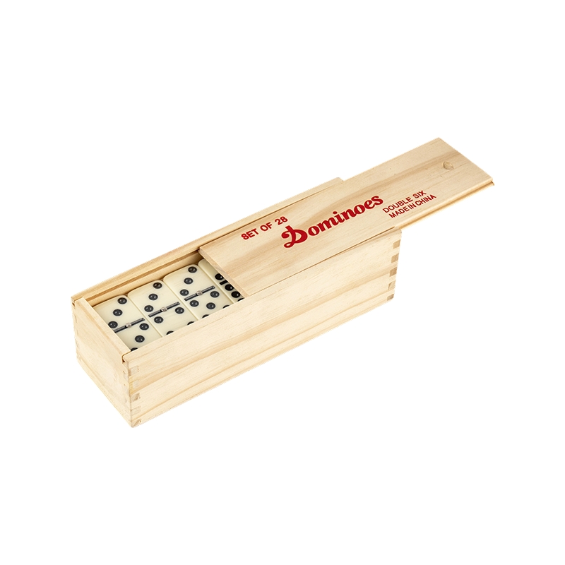 Double Double 6 กล่องไม้ Domino