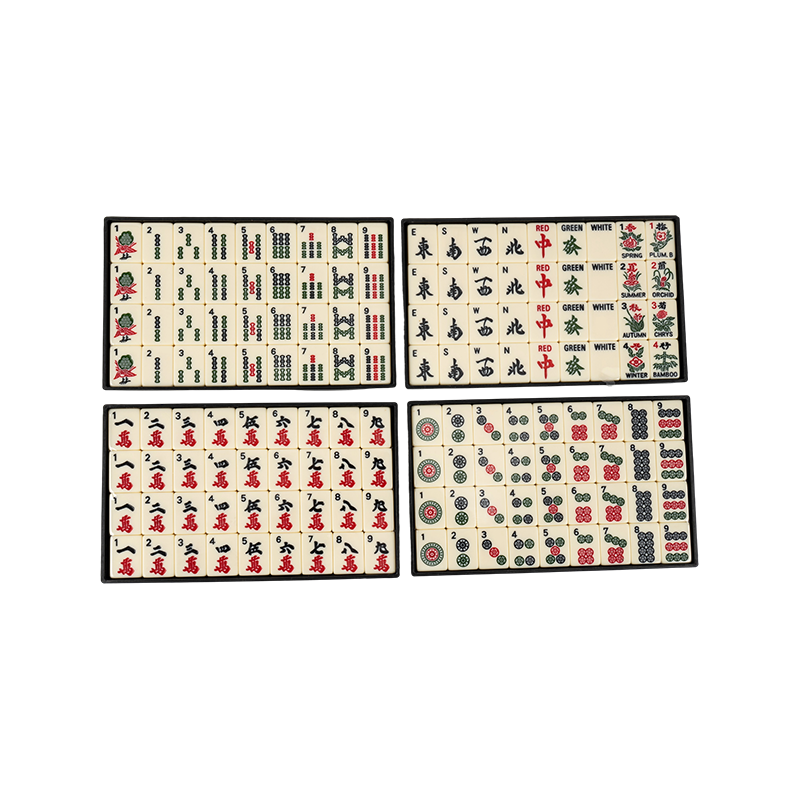 สไตล์ American Style Push Push Mahjong Set