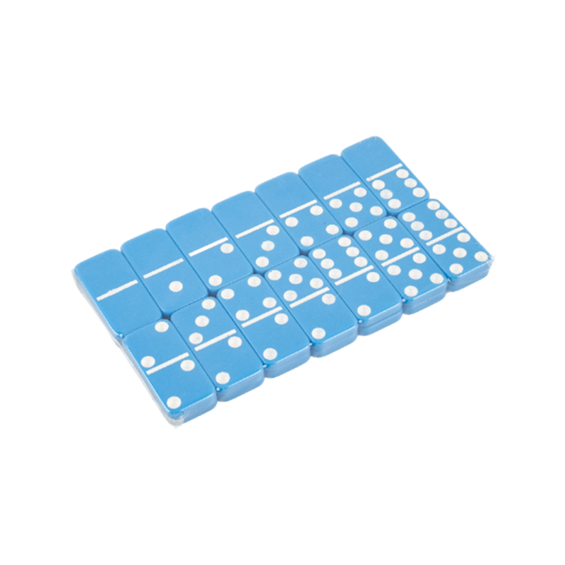 เกมกระดาน Blue Dominoes Tiles สำหรับเด็กและผู้ใหญ่